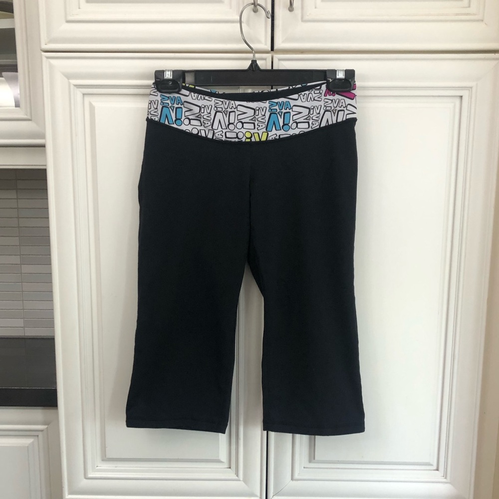 Reversible Ivivva by Lululemon crop yoga leggings